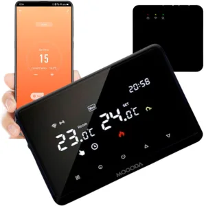 Termostat inteligent controlat prin aplicație mobilă