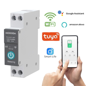 Dispozitiv electric inteligent compatibil WiFi, Google, Alexa.