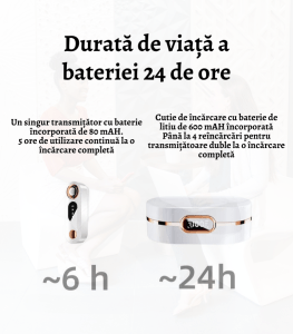 Durată de viață a bateriei 24 de ore