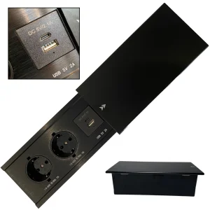 Priză electrică și port USB încorporat