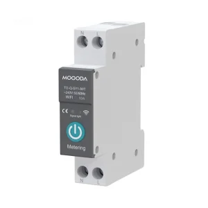Siguranta Smart WIFI 10A MOGODA®, Contor electric, Programare inteligenta, compatibil Tuya, Smart Life APP