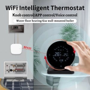 Termostat inteligent WiFi pentru centrala