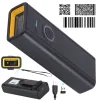 Scaner coduri de bare portabil cu USB wireless.