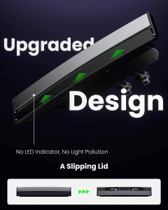 Design modern fără poluare luminoasă.