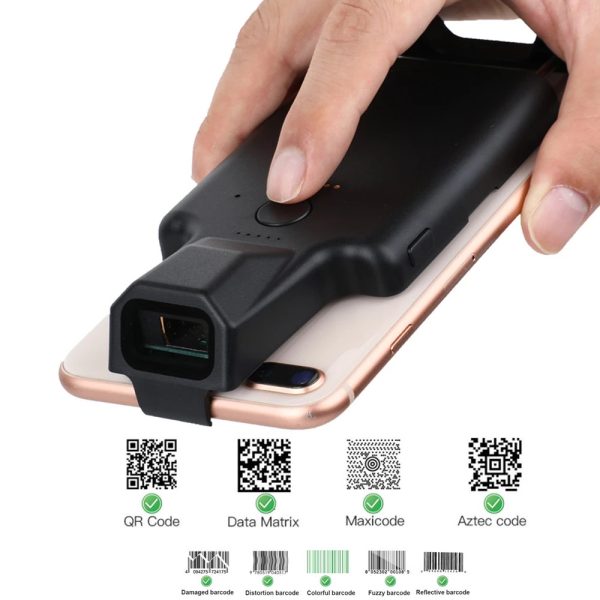 Dispozitiv scanare coduri de bare și QR pe telefon